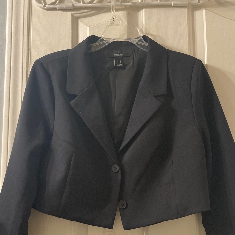 Forever 21 Women's Cropped Blazer